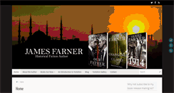 Desktop Screenshot of jamesfarnerauthor.com